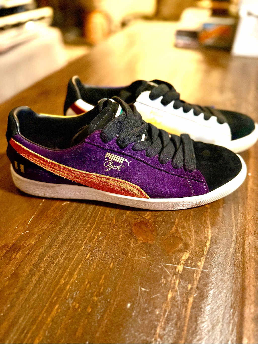 Puma The Hundreds X Clyde 'Decades' Sneakers - Size 9m